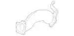 2781401308 - : Exhaust Gas Line for Mercedes-Benz Image