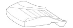 25391016089E43 - Body: Cushion Assembly for Mercedes-Benz Image