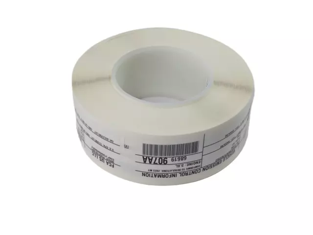 68619907AA - Labels: Vehicle Emission Control Information Label for Mopar Image