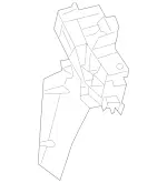 2057230214 - : Holder for Mercedes-Benz: C350e, C400, C450 AMG, C63 AMG Image