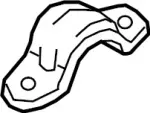 546145NA0A - Suspension: Stabilizer Bar Bracket for Infiniti Image