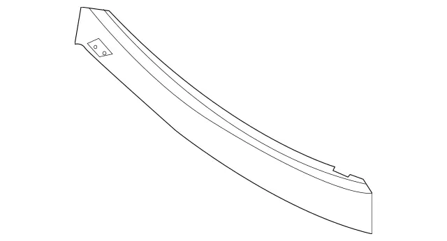 2036201034 - Cowl, Front Panel: Carrier for Mercedes-Benz: C230, C240, C280, C32 AMG, C320, C350 Image image