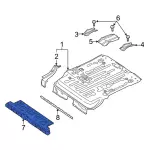 DV6Z6111160E - Body: Front Floor Pan for Ford: Transit Connect Image