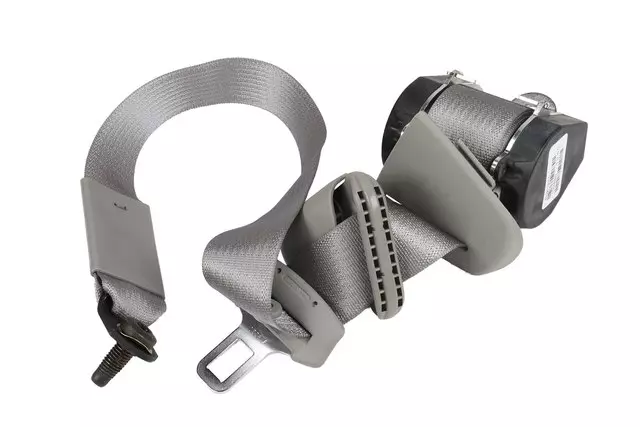 19153551 - : Light Gray 3rd Row Driver Side Seat Belt with Retractor for GM Image