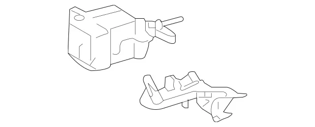 2518200172 - Body: Latch for Mercedes-Benz Image