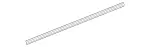 2216904180 - Covering and Lining: Trim Bar for Mercedes-Benz Image