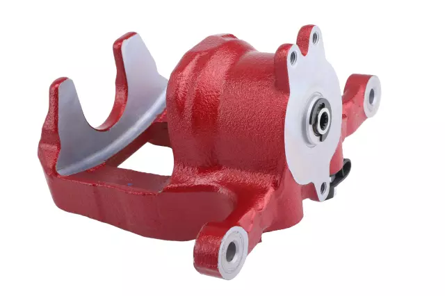 Red Rear Driver Side Disc Brake Caliper without Brake Pads and Bracket - GM (84945122)