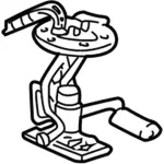 F8PZ9H307AD - Fuel System: Fuel Pump Assembly for FORD Image