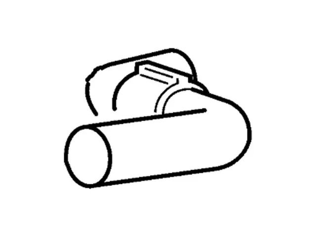 JF1Z8286B - Cooling System: Lower Hose for Ford: Taurus | Mercury: Sable Image