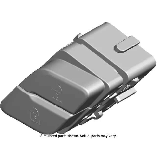 86813007 - Body: Lock Switch for Chevrolet: Silverado 1500, Silverado 1500 LTD, Silverado 2500 HD, Silverado 3500 HD | GMC: Sierra 1500, Sierra 1500 Limited, Sierra 2500 HD, Sierra 3500 HD Image