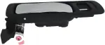 81744 - : Interior Door Handle Front Left Chrome Lever/Black Housing for Dorman Image