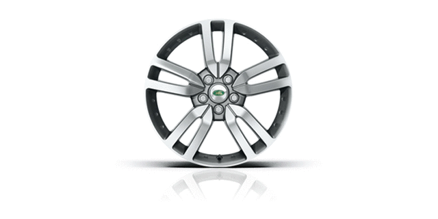 VPLAW0002 - : Alloy Wheel, 20 Inch 8.5J 5-Spoke for Land Rover: LR4 Image