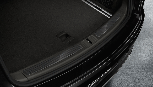 95B04480100 - : Door Entry Guards In Carbon - Illuminated for Porsche: Macan Image