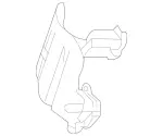 1643280604 - : Cover Plate for Mercedes-Benz Image