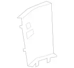 16668000239H55 - Body: Access Cover for Mercedes-Benz Image