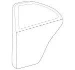 203730110567 - : Door Shell for Mercedes-Benz Image