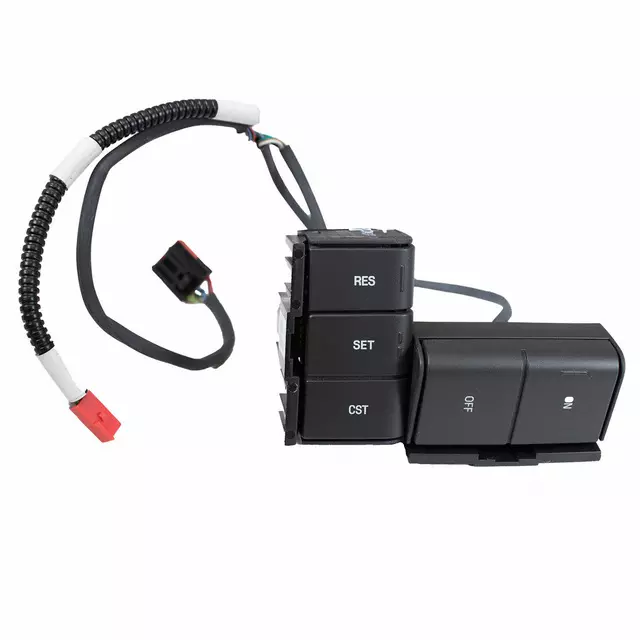 4L3Z9C888AAJ - Steering: Cruise Switch for Ford: F-150, F-150 Heritage | Lincoln: Mark LT Image