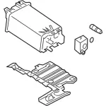 8G1Z9D653P - Emission System: Vapor Canister for Ford: Taurus, Taurus X | Mercury: Sable Image