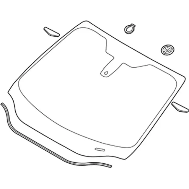 CP9Z5803100B - : Windshield for Ford: Focus Image