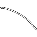 DG1Z16B990B - : Front Weather-Strip for Ford: Police Interceptor Sedan Image