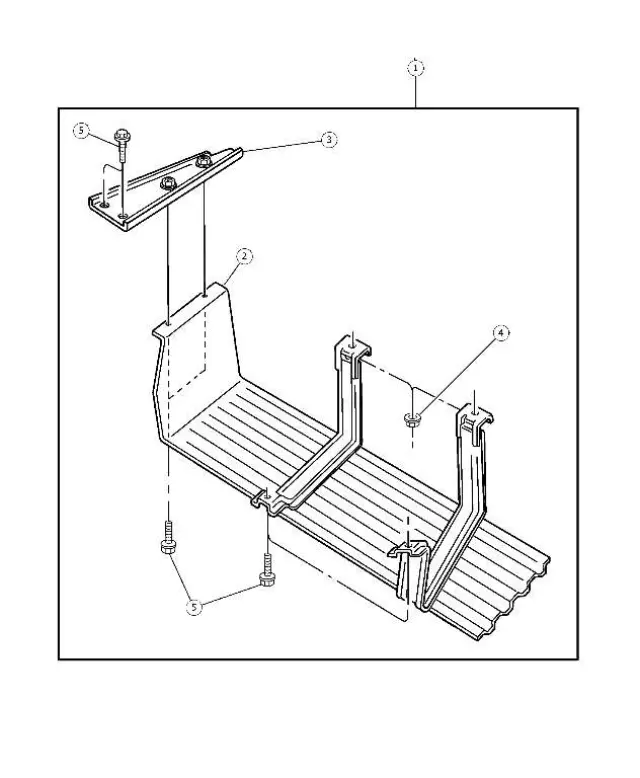 6101787 - Exhaust: Tapping Screw for Mopar Image