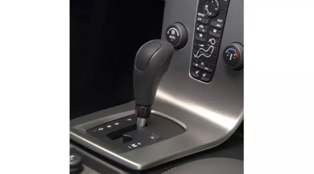 Leather-Clad Gearshift Knob With Aluminum - Volvo (30759294)