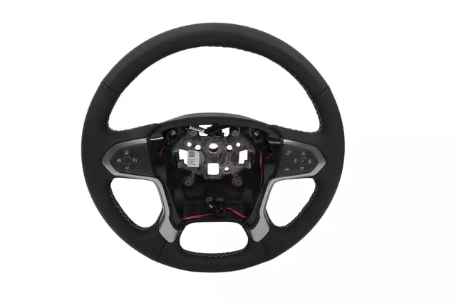 84483749 - : Black Steering Wheel for Chevrolet: Silverado 2500 HD, Silverado 3500 HD, Suburban 3500 HD Image