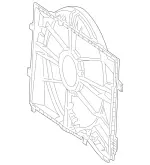 2035050355 - Radiator: Fan Shroud for Mercedes-Benz Image
