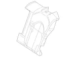 2099200116 - Body: Seat Back Pad for Mercedes-Benz Image