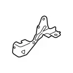 KL3Z1862527C - Body: Seat Track for Ford: F-150, F-250 Super Duty, F-350 Super Duty, F-450 Super Duty Image