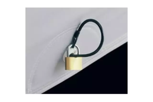 ZAW400110 - Exterior: Outdoor Car Cover Cable And Lock for Audi: A3, A3 Quattro, A3 Sportback e-tron, A4 allroad, A4 Quattro, A5 Quattro, A6 Quattro, A7 Quattro, A8 Quattro, allroad, Q3, Q5, Q7, Q8, R8, RS3, RS5, RS7, S3, S4, S5, S6, S7, S8, SQ5, TT Quattro, TT RS Quattro, TTS Quattro Image