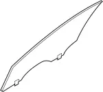 803006HL0A - Body: Door Glass for INFINITI: Q50 Image