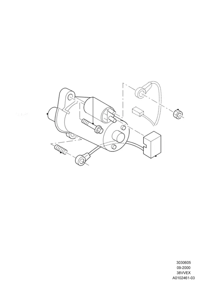 F7SZ11002AARM - Electrical: Starter for Ford Image