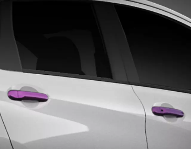 KE6051K053BP - Exterior: Door Handle Covers - Rear - Black Purple for Nissan: Versa Image