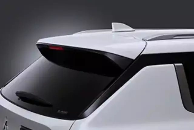 MZ576890EX - Exterior: Tailgate Spoiler - White for Mitsubishi: Outlander, Outlander PHEV Image