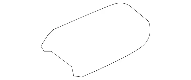 25168016399E38 - Body: Armrest Cover for Mercedes-Benz Image