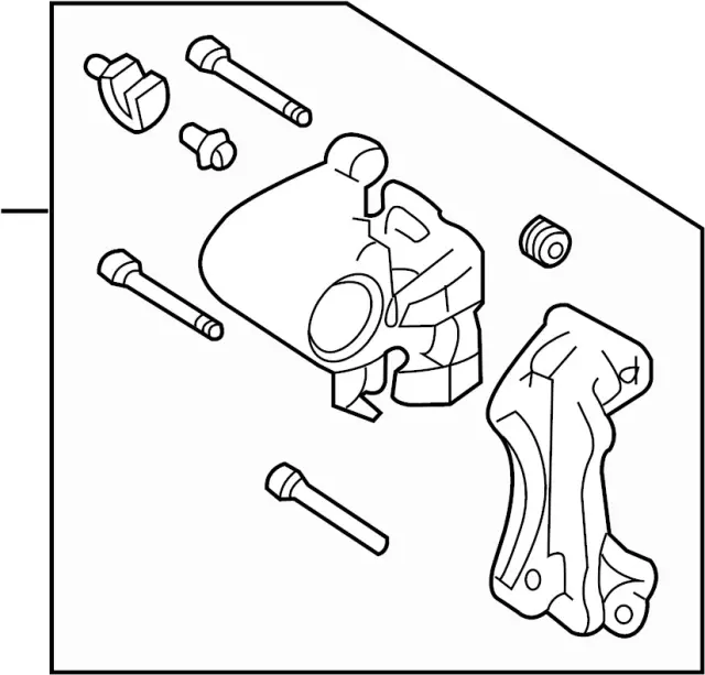 44011CD00D - : Caliper Assembly for Infiniti Image