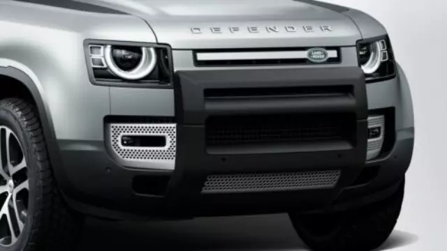 VPLE110AFP01 - Exterior: A Frame Protection Bar - 110 for Land Rover: Defender 110, Defender 90 Image