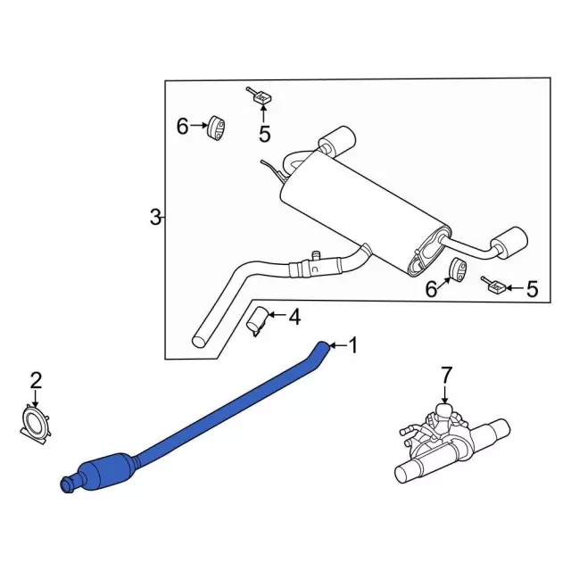 2020-2025 Ford Oxygen Sensor LX6Z-9F472-H | OEM Parts Online