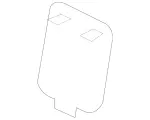 21688500269999 - Body: Tow Eye Cap for Mercedes-Benz Image