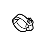 GD9Z5A231B - : Flex Tube Clamp for Ford: Fusion | Lincoln: Continental, MKZ Image