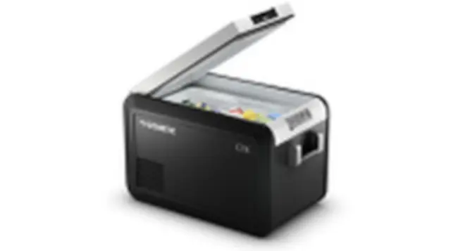 PTN9700233 - Electronics: Electric Cooler, Dometic CFX3 35 for Toyota: 4Runner, bZ4X, Camry, Corolla, Corolla Cross, Crown, GR Corolla, GR Supra, GR86, Highlander, Mirai, Prius, Prius Prime, RAV4, RAV4 Prime, Sienna, Tacoma, Tundra Image