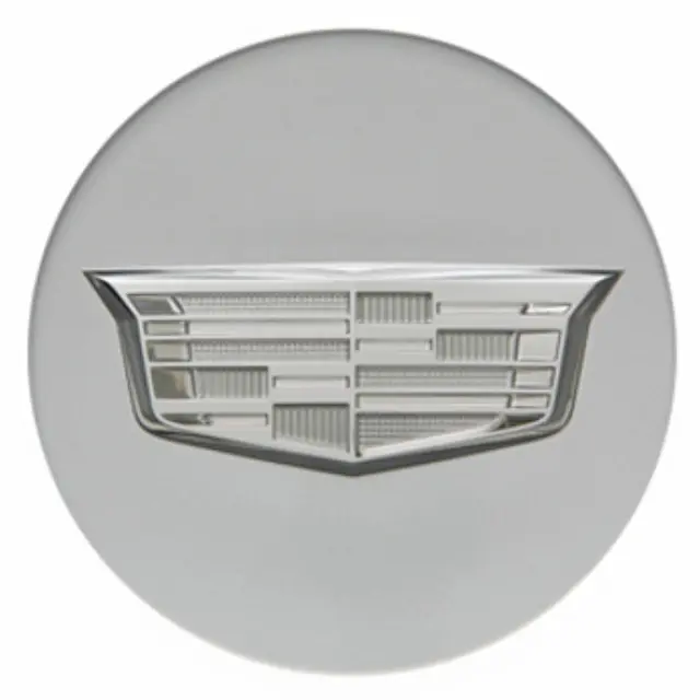 23491795 - : Wheel Center Caps, Chrome w/Chrome Crest (THIS IS A SINGLE WHEEL CENTER CAP; NOT A SET OF FOUR for Cadillac: Escalade, Escalade ESV Image