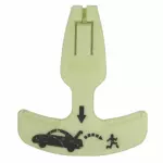 1R8Z5446318AA - : OEM NEW Ford Handle Assembly 1R8Z-5446318-AA for Ford Image