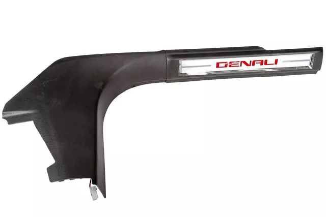 Jet Black Driver Side Body Hinge Pillar Trim Panel - GM (23241167)