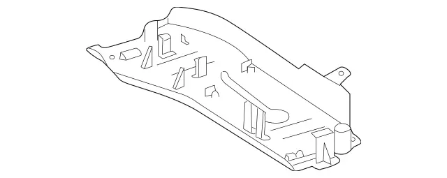 2035455440 - Electrical System: Holder for Mercedes-Benz: 180C, C230, C240, C280, C32 AMG, C320, C350, C55 AMG, CLK63 AMG Image
