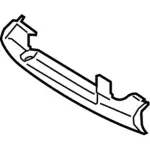 EJ7Z78647K12AG - Body: End Cover for Lincoln: MKC Image