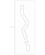 4638302401 - : Hose Line for Mercedes-Benz Image