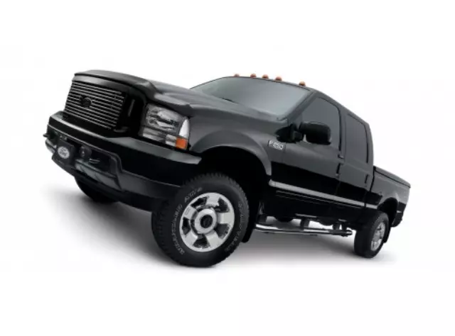 4 In Chromed Aluminum Step Bars - Crewcab - Ford (YC3Z-16450-EA)