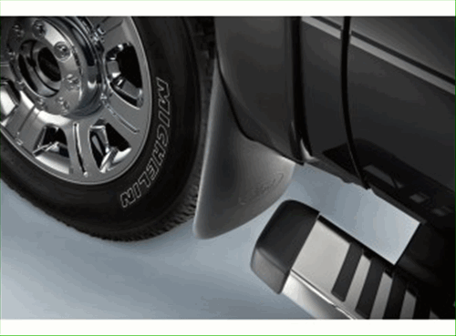 HC3Z16A550AB - Exterior: Splash Guards, Molded, Front Pair, Black for Ford Image